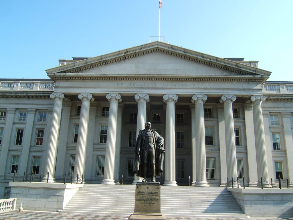 [U.S. Treasury Building]