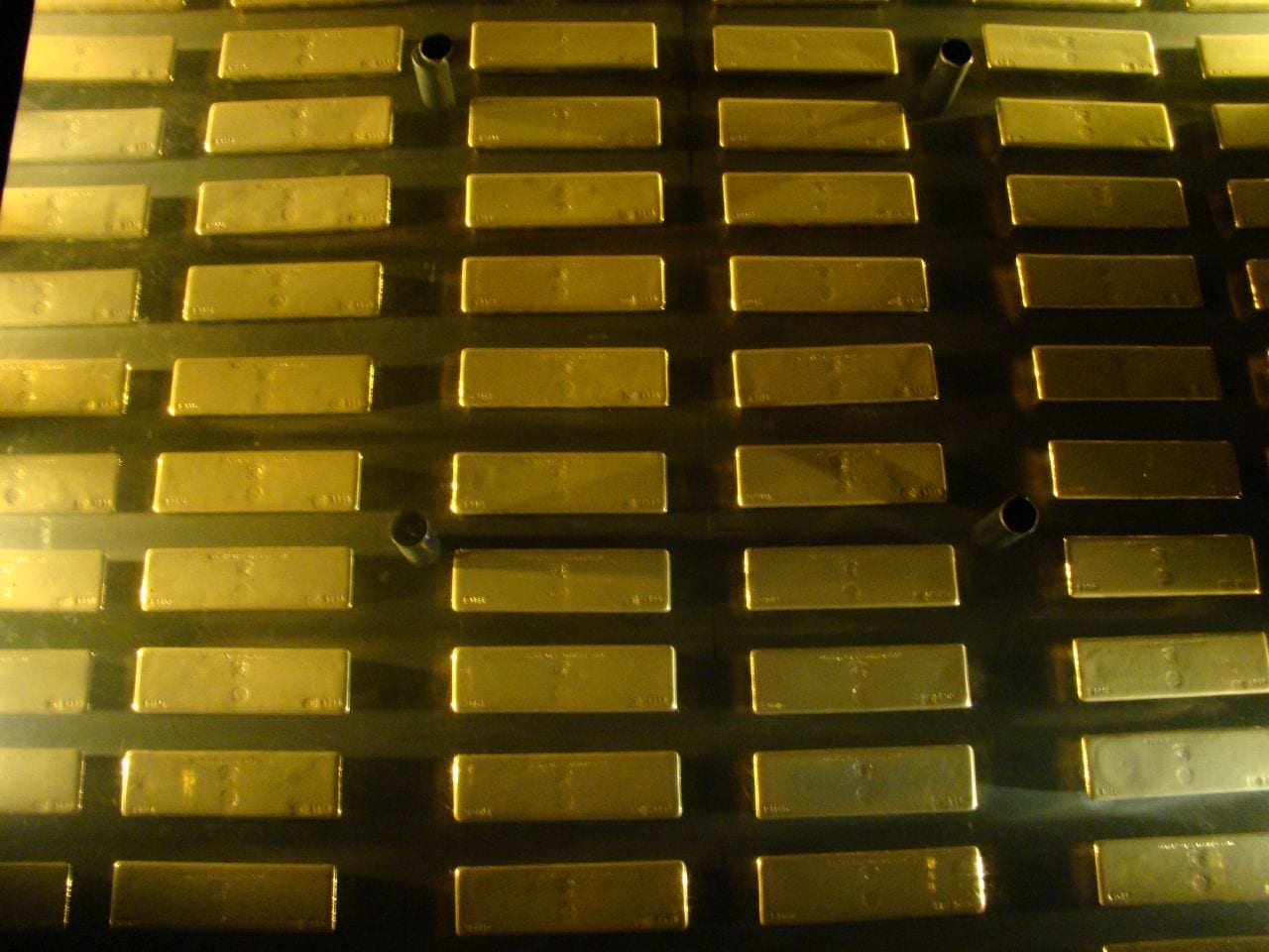 [Gold bars]