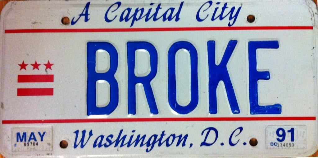 [DC License Plate 