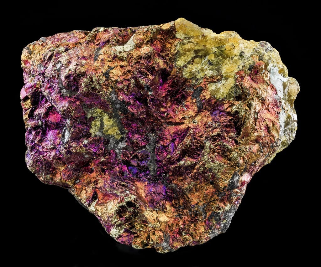 [Bornite or Peacock Ore]