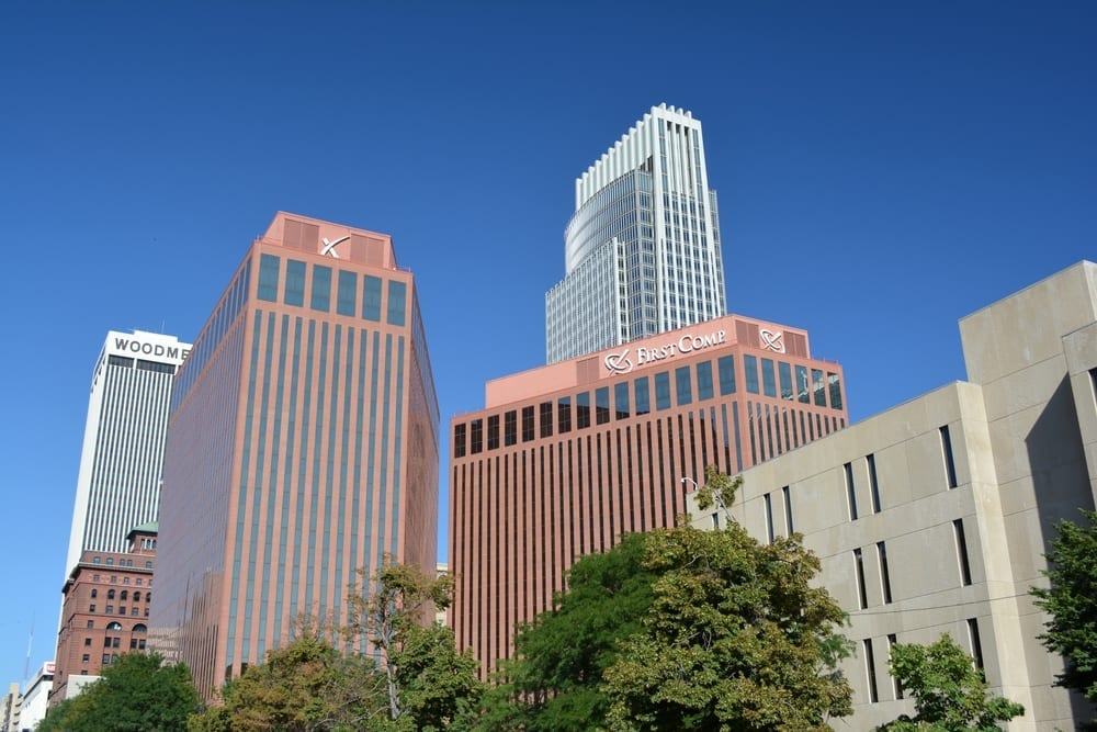 Omaha NE skyline